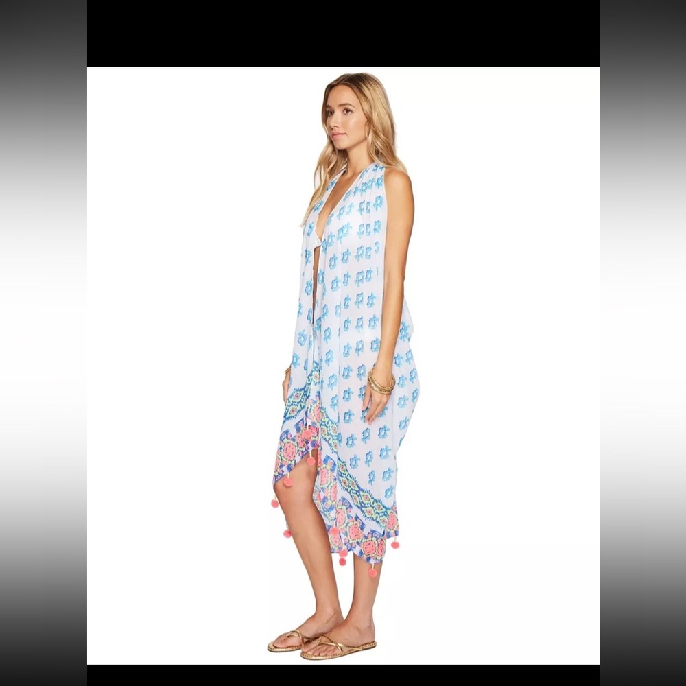 Lilly Pulitzer wrap beach cover dress scarf one size fits M best - Picture 7 of 11